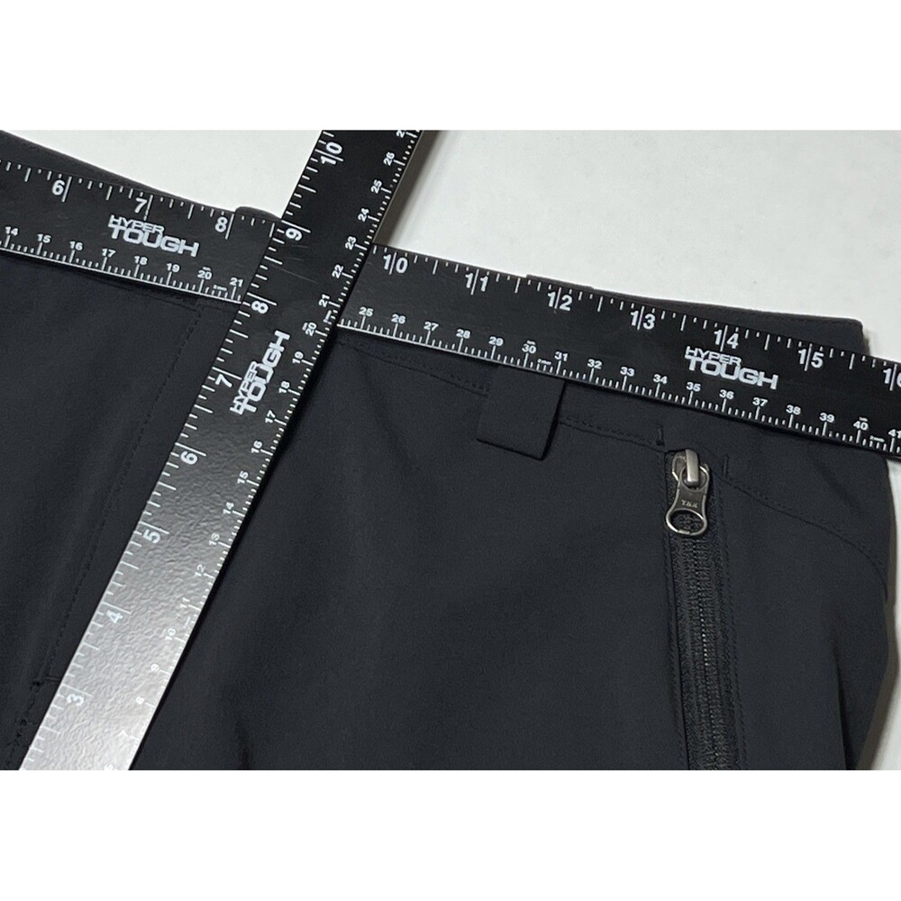 REI Hiking Pants Womens Size 8 Black Softshell Outdoor Stretch - Picture 5 of 6